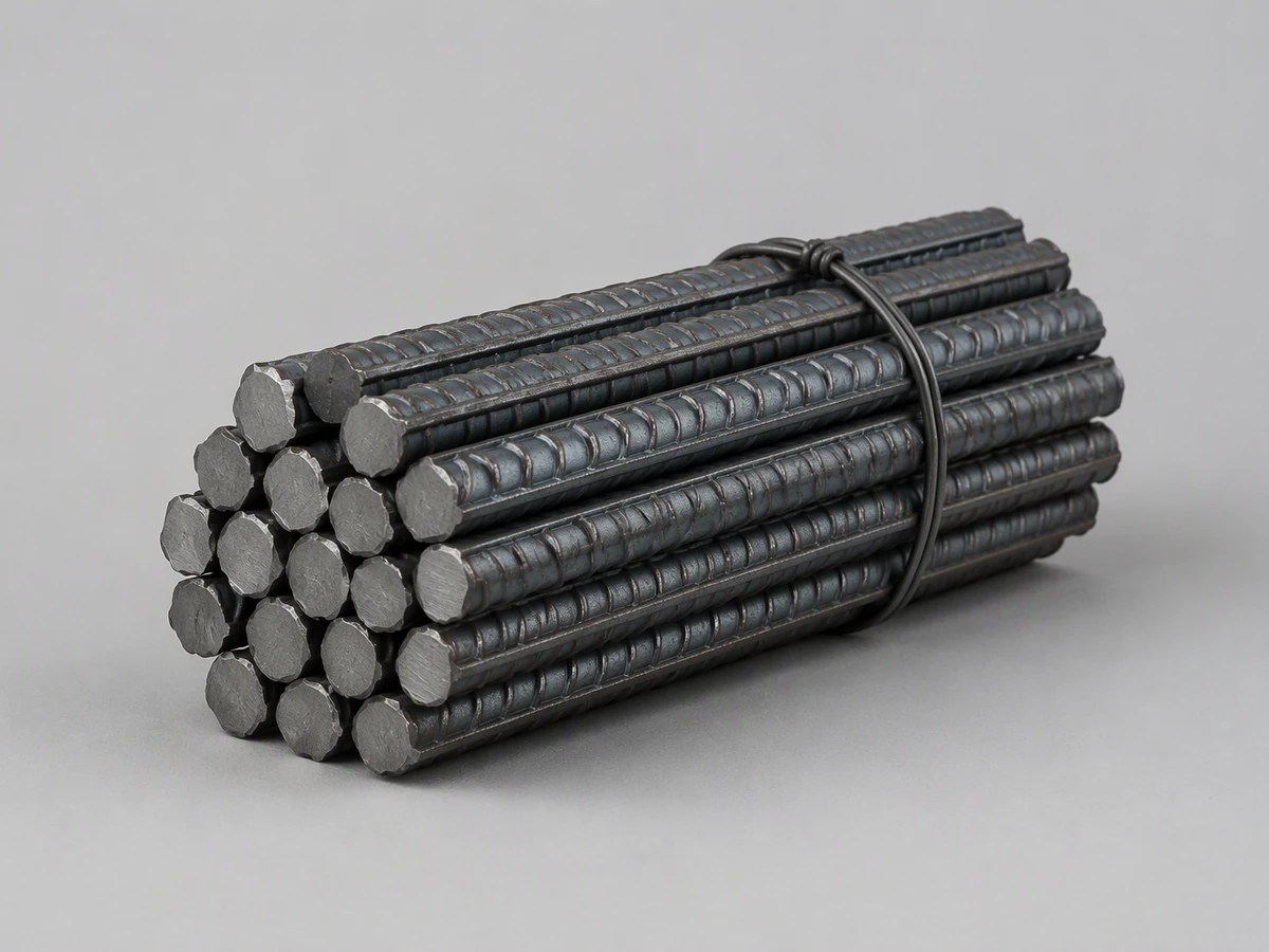 Hot Rolled Deformed Steel Rebar HRB500, 6 m (HRB series rebar)