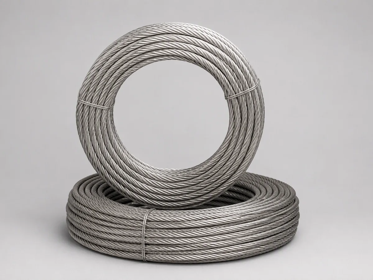 Stainless Steel Wire Rope 2 mm, 304 7x7 (Stainless wire rope)